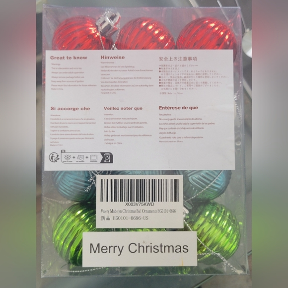 NWOT Valery Madelyn 1.6 Small Tree Ornaments - Picture 3 of 4